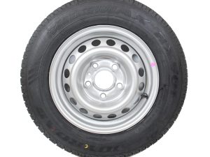 Vinterhjul dubb plåtfälg (ett par)