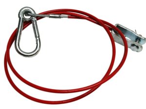 Säkerhetsvajer bromsade släpar (gaffelfäste/sprint) - Knott Orginaldel